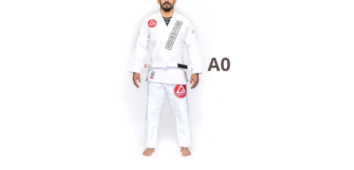 KIMONO GB1 BLANCO TALLA A0