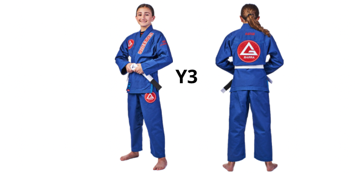 KIMONO GBK AZUL TALLA Y3