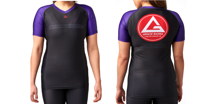 LICRA MANGA CORTA MUJER MORADA TALLA L