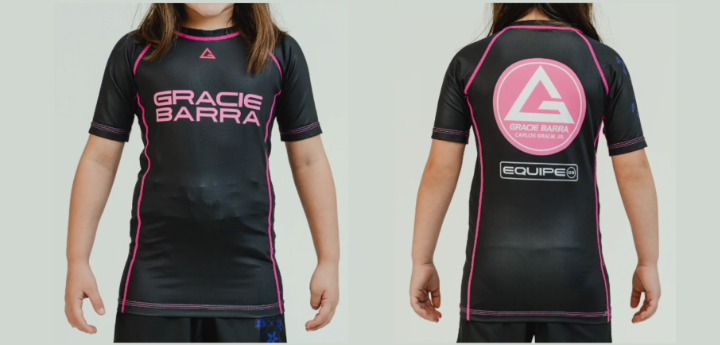 LICRA SAKURA NEGRA MANGA CORTA TALLA YL