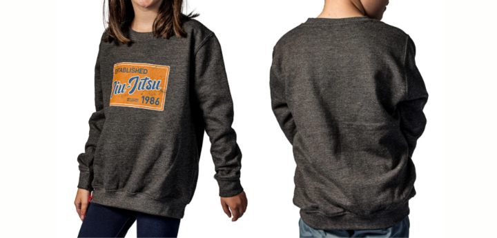 JERSEY JIU JITSU POSTCARD GRIS TALLA 7-8
