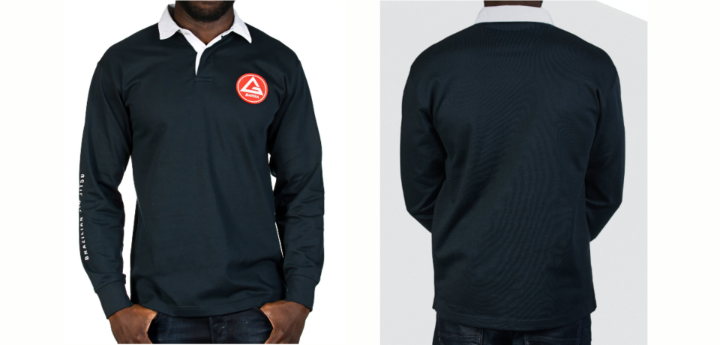 POLO CLASICO MANGA LARGA AZUL TALLA M