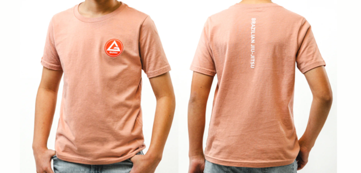 CAMISETA CLASICA ROSA CLARO TALLA 3-4