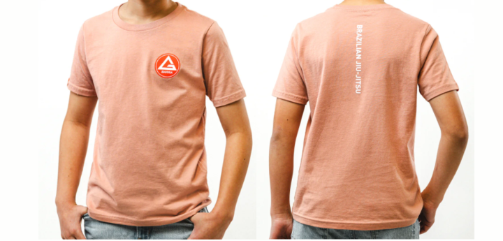 CAMISETA CLASICA ROSA CLARO TALLA 5-6