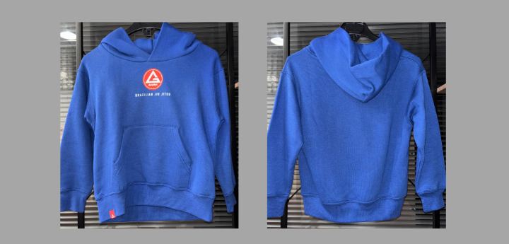 SUDADERA CLASICA AZUL TALLA 9-11