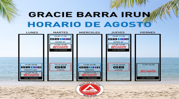 HORARIO AGOSTO