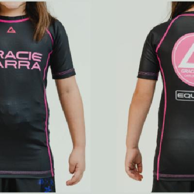 LICRA SAKURA NEGRA MANGA CORTA TALLA YL