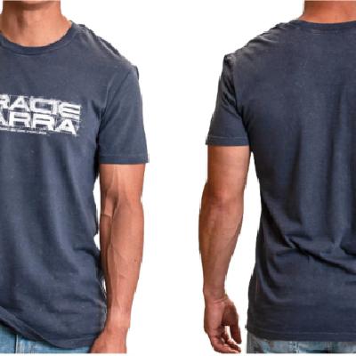 CAMISETA VINTAGE INK AZUL GRISASEO TALLA 2XL