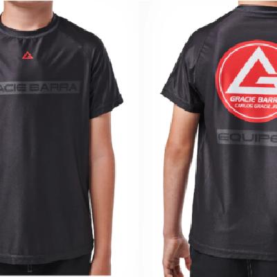 CAMISETA DE ENTRENAMIENTO V3 NEGRA TALLA YL