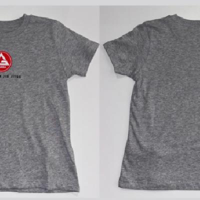 CAMISETA CLASICA GRIS TALLA 7-8