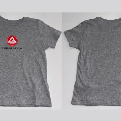 CAMISETA CLASICA MANGA CORTA GRIS TALLA 3-4