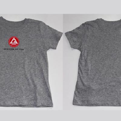 CAMISETA CLASICA MANGA CORTA GRIS TALLA 5-6