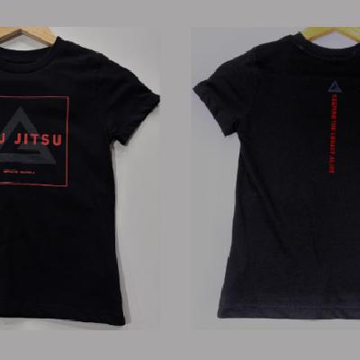 CAMISETA POSTCARD MANGA CORTA NEGRA TALLA 5-6