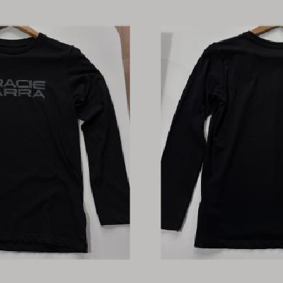 CAMISETA INCOGNITO NEGRA MANGA LARGA TALLA 9-11