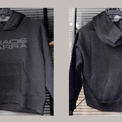 SUDADERA INCOGNITO NEGRA TALLA 7-8