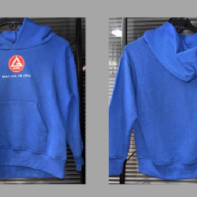 SUDADERA CLASICA AZUL TALLA 7-8