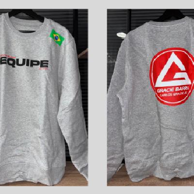 JERSEY EQUIPE GRIS TALLA XL