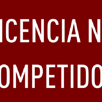 LICENCIA NO COMPETIDOR